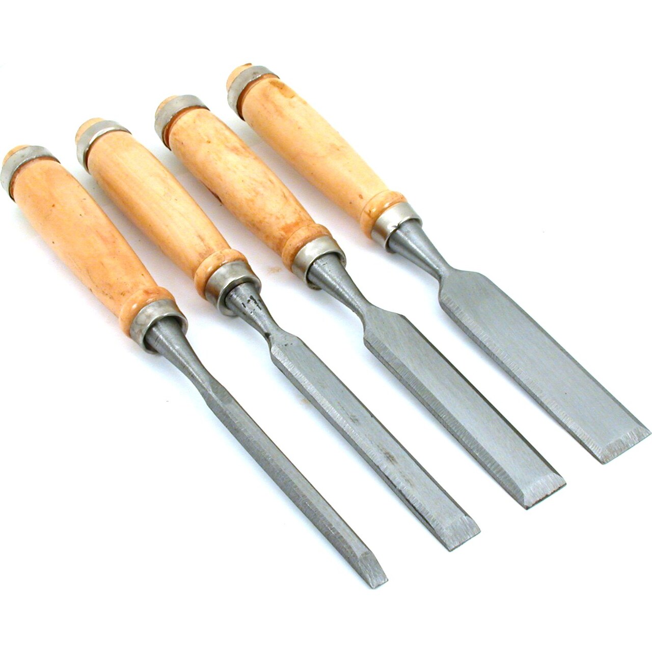 LOT 4 NEW WOOD CHISEL TOOL LOT WOODWORKING CHISELS SET